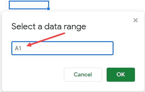 Cách di chuyển đến một ô hoặc một hàng cụ thể trong Google Sheets